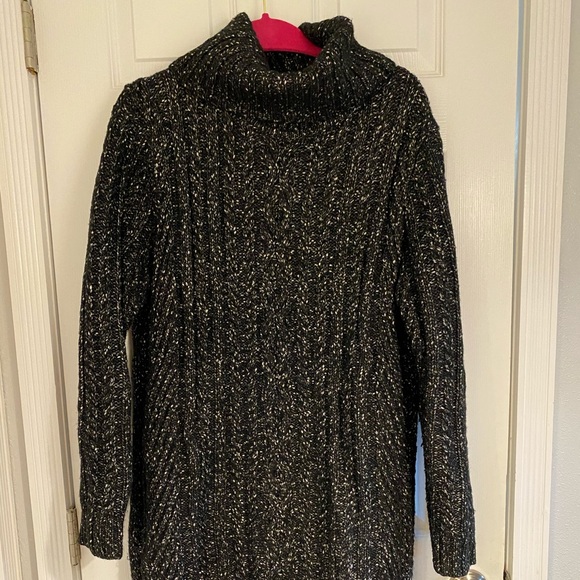 Banana Republic Cowl Neck Sweater Dress - Picture 2 of 4